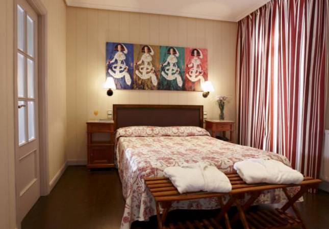 Espaciosas habitaciones en Hotel Balneario de Cestona. Relájate con los mejores precios de Guipuzcoa