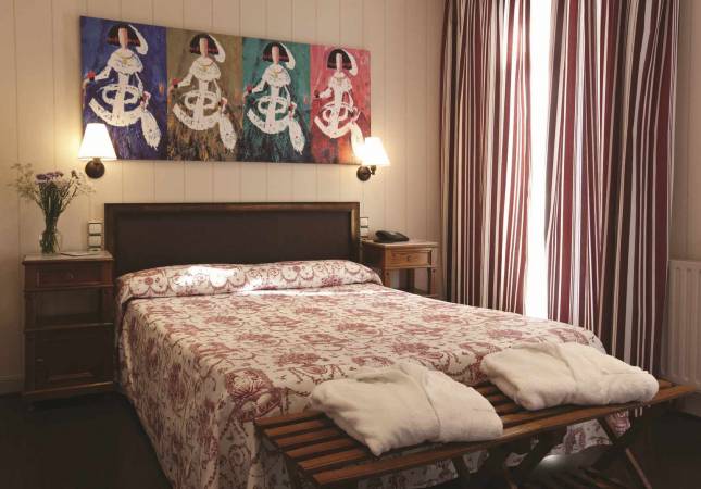 Espaciosas habitaciones en Hotel Balneario de Cestona. Disfruta  los mejores precios de Guipuzcoa