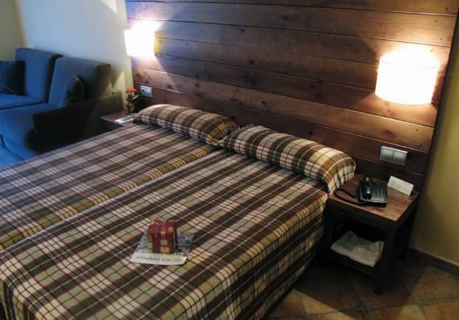 Confortables habitaciones en Hotel Magic La Massana. El entorno más romántico con nuestra oferta en La Massana