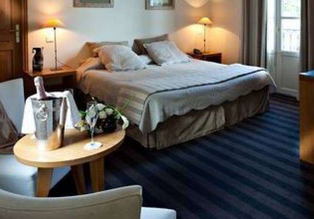 Espaciosas habitaciones en Najeti Hostellerie De La Magnaneraie. Disfruta  nuestro Spa y Masaje en Gard (30) 