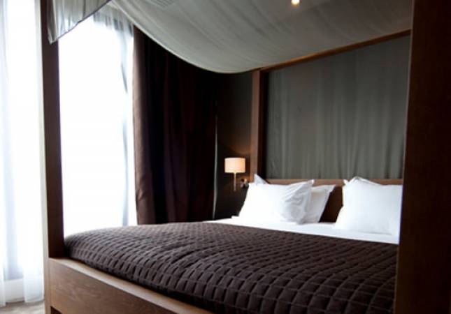 Las mejores habitaciones en Hotel Enclave Las Caldas Villa Termal. El entorno más romántico con nuestra oferta en Asturias