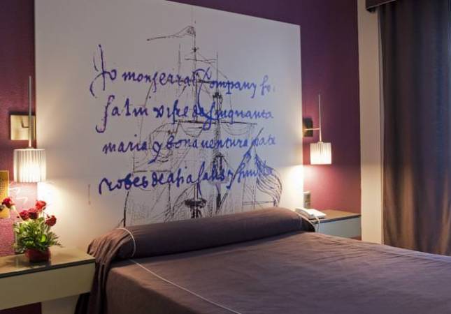 Las mejores habitaciones en Hotel Bernat II. Disfrúta con nuestro Spa y Masaje en Barcelona