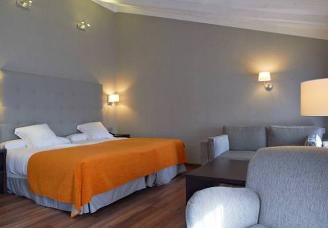 Espaciosas habitaciones en Balneario Termas Pallares Hotel Termas. El entorno más romántico con nuestra oferta en Zaragoza
