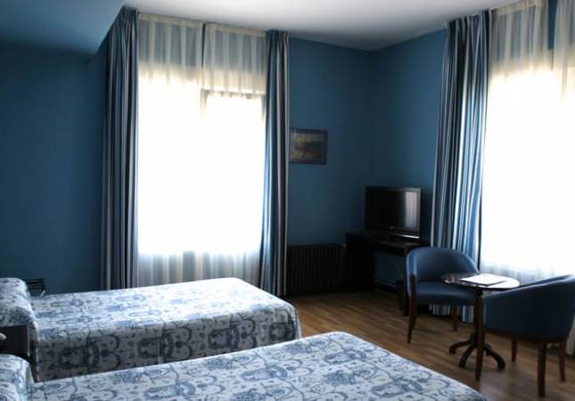 Confortables habitaciones en Balneario de Liérganes. La mayor comodidad con los mejores precios de Cantabria