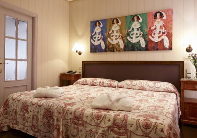 Románticas habitaciones en Hotel Balneario de Cestona. El entorno más romántico con nuestro Spa y Masaje en Guipuzcoa