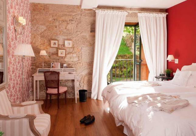 Las mejores habitaciones en A Quinta Da Agua Hotel Spa Relais & Chateaux. Disfrúta con nuestro Spa y Masaje en A Coruna