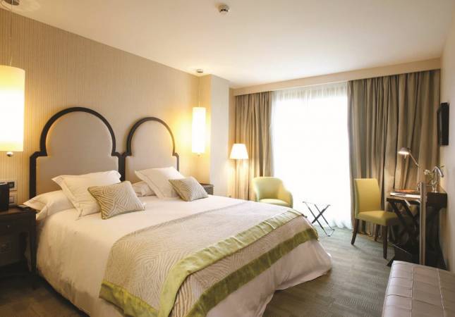 Espaciosas habitaciones en Bal Hotel Spa Business & Leisure. La mayor comodidad con nuestro Spa y Masaje en Asturias