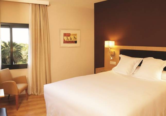 Ambiente de descanso en Hotel Guitart Monterrey. Relájate con los mejores precios de Girona