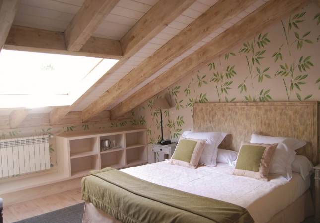 Espaciosas habitaciones en Hotel & Golf Palacio de Rubianes. Disfruta  nuestro Spa y Masaje en Asturias