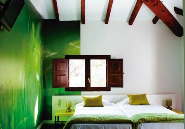 Espaciosas habitaciones en Hotel El Retiro De Kunkan. Disfrúta con nuestro Spa y Masaje en Castellon