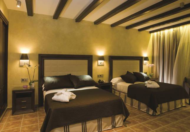 Ambiente de descanso en Salles Hotel La Caminera Golf & Spa Resort . La mayor comodidad con nuestro Spa y Masaje en Ciudad Real