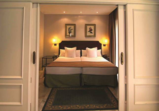 Espaciosas habitaciones en Hotel San Gil. Disfruta  nuestro Spa y Masaje en Sevilla