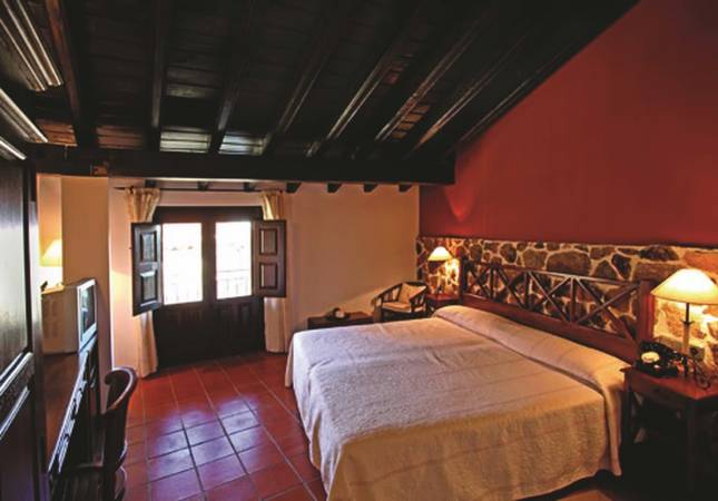 Las mejores habitaciones en Hotel Spa Villa de Mogarraz. El entorno más romántico con los mejores precios de Salamanca