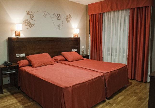Confortables habitaciones en Hotel Insua. La mayor comodidad con nuestra oferta en A Coruna