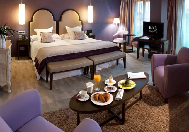 Espaciosas habitaciones en Bal Hotel Spa Business & Leisure. Disfrúta con los mejores precios de Asturias