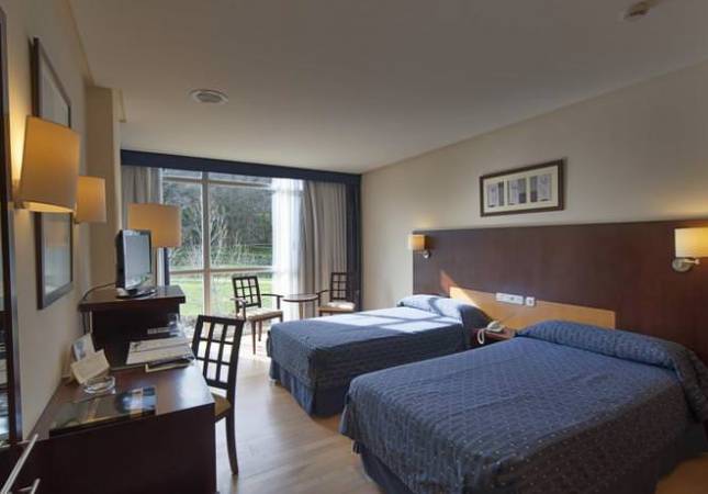 Espaciosas habitaciones en Lobios Caldaria Hotel Balneario. Relájate con nuestro Spa y Masaje en Ourense