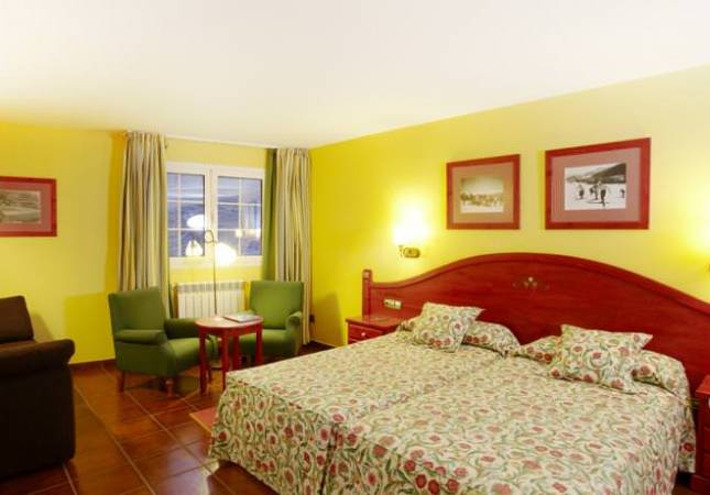 Las mejores habitaciones en Hotel Ski Plaza. El entorno más romántico con nuestro Spa y Masaje en Canillo