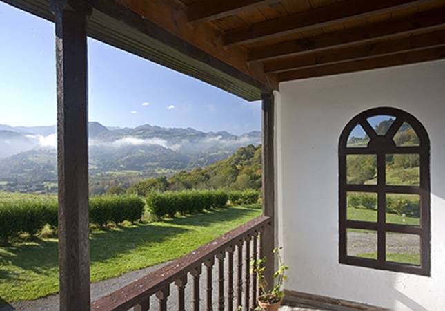 Espaciosas habitaciones en Caserio de Sorribas. La mayor comodidad con los mejores precios de Asturias